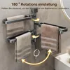 Handtuchhalter & -haken, Swivel Handtuchhalter 4 Arme, 180 Produktbild-Vorschau 3