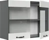 Küchenglasschrank Vicco R-Line Weiß Landhaus 80 cm, Model Produktbild-Vorschau 4