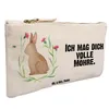 Mr. & Mrs. Panda Kulturbeutel Hase Sitzen Größe S Klein - Produktbild-Vorschau 3