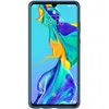 A Huawei P30 smartphone with a blue case is shown front-on against a white background. Náhled obrázku produktu
