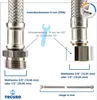 tecuro Verbindungsschlauch, 3/8 ÜWM x 3/8 AG x 300 mm, Produktbild-Vorschau 4