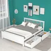 Flieks Dřevěná postel s rámem pro manželskou postel 140x200 Náhled obrázku produktu 1
