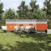 vidaXL Parawan kempingowy szaro-pomarańczowy 510x153 cm Podgląd zdjęcia produktu 3