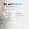 Modee G9 LED Stecklampe 4,2W 470lm 2700K Warmweiß 230V 2 Produktbild-Vorschau 3