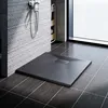 SONNI Badezimmer-Duschwanne 80x80 cm SMC quadratische Produktbild-Vorschau 1