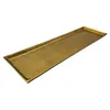 Tablett Deko Metall 44x13 cm gold Kerzentablett Dekotablett Produktbild-Vorschau 6