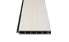 WPC Sichtschutzzaun Roma Line 3er Zaunfeld beige inkl. 4 x Produktbild-Vorschau 2