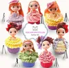 A collage of cupcakes decorated with doll-like figures and piping tips. Anteprima dell’immagine prodotto