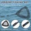 Kescher,Fishing Kescher Angeln,Teleskop Nylongewebe Produktbild-Vorschau 9