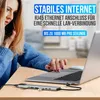 Strex 8 in 1 USB C Hub - Docking Station - USB Splitter - Produktbild-Vorschau 7