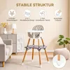 OYAJIA Hochstuhl baby 6 in 1 Sitzerhöhung Kinderstuhl Produktbild-Vorschau 8