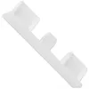 Embouts ( 2 pièces ) pour rail de rideau aluminium - blanc Voir les images du produit 3