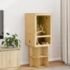 vidaXL Terrario marrone 50 x 50 x 80 cm OSB Anteprima dell’immagine prodotto 3
