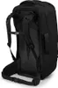 A black backpack is shown from the back, with its straps and back panel clearly visible. Produktbild-Vorschau