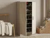 Akimera - Armoire polyvalente 2 portes, 55x108h cm Chêne Voir les images du produit 7