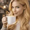 Kaffeetassen 6er Set Tassen Kaffeebecher Kaffeetasse Weiß Produktbild-Vorschau 4