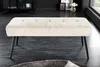 Bank BOUTIQUE 100cm beige Kordel Produktbild-Vorschau 3
