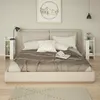 DECORTIE Elos Modern Nachttisch Set - Weiß , 27 x 25 x 60 Produktbild-Vorschau 5