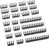 deleyCON Kabelhalterung 24er Set Kabelkamm Kabelorganizer Produktbild-Vorschau 1
