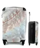 MuchoWow® Koffer Handgepäck Trolley Rollkoffer Kleine Produktbild-Vorschau 1