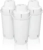 Three white water filter cartridges are arranged in a group on a white background. Náhľad obrázku produktu