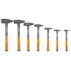 A set of seven hammers of decreasing size, arranged in a line against a white background. Náhled obrázku produktu