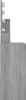 Side view of a grey wooden vanity table with lights. Produktbild-Vorschau
