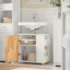 SoBuy BZR75-W Szafka łazienkowa pod umywalkę Szafka pod Podgląd zdjęcia produktu 4