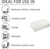 An image showing a white porous block and a list of places where it can be used. Podgląd zdjęcia produktu