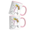 7 Jahre alt Kindergeburtstag Tasse rosa süße Motive Kinder Produktbild-Vorschau 2