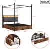 Flieks Jugendbett Metallbett 140x190cm mit 3 Schubladen, Produktbild-Vorschau 7