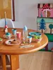 Rice Melamin Cups - Pink Happy Forest Print Small 6er-SET Produktbild-Vorschau 4