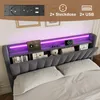 MODFU Lit rembourré 180×200 pour jeunes avec lumière LED et Voir les images du produit 5