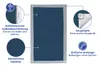 Fenster-Sonnenschutz 47 x 92 cm Produktbild-Vorschau 9