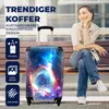 MuchoWow® Koffer Handgepäck Trolley Rollkoffer Kleine Produktbild-Vorschau 2