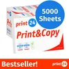 NIEUW: print24 Printerpapier Kopieerpapier 5000 Vel 10 x Productafbeelding-voorbeeld 1