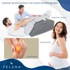 Feluna Aufblasbares Rückenentlastungskissen Grau, Produktbild-Vorschau 2