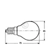 Lampe E14 40W 45mmØ 75mm 220/230V Kugelform Universal für Produktbild-Vorschau 17