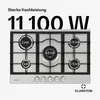 Klarstein Gasherd, Einbau-Gaskochfeld, Sabaf-Brenner, Produktbild-Vorschau 2