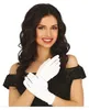 Weiße dehnbare Handschuhe, 25 cm Produktbild-Vorschau 2