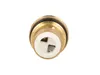 A close-up, top-down view of a plumbing valve component. Produktbild-Vorschau