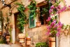 Fototapete - Street Garden 375x250cm - Vliestapete Produktbild-Vorschau 1