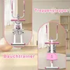 AIORBER 2-in-1 Treppenstepper & Bauchtrainer, faltbares Produktbild-Vorschau 2