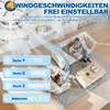 JOIEYOU Moderner LED Deckenventilator mit Licht und Produktbild-Vorschau 2