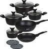 12-Teiliges Granit-Kochgeschirr-Set Klausberg Kb-7244 Produktbild-Vorschau 1