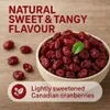 Cranberries Getrocknet 1kg Saftig Ganze Beeren Vegan Snack Produktbild-Vorschau 2