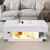 Merax Tavolino sollevabile con illuminazione a LED, Anteprima dell’immagine prodotto 2