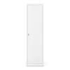 A white metal locker against a white background. Náhled obrázku produktu