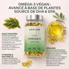 Huile d'algues oméga-3 végétalienne Aavalabs | 750 mg de Voir les images du produit 8