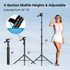 APEXEL 180cm/70in Selfie Stick Stativ Aluminiumlegierung Produktbild-Vorschau 4